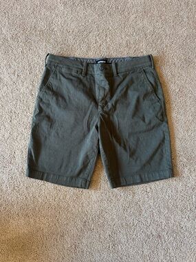 Green Size 33 Express Chino Shorts